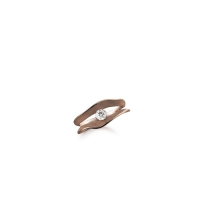 Annamaria Cammilli Ring 18 Karat Brown Chocolate Gold mit Diamanten Dune Assolo GAN1561C | UHREN01