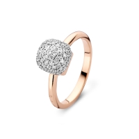 BIGLI Mini Sweety Ring Rosegold mit 75 Diamanten B23R156RWdia