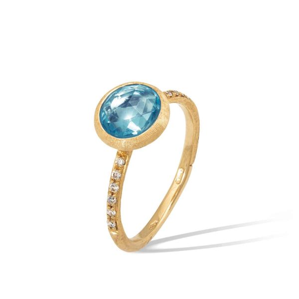 Marco Bicego Ring Jaipur Color Gold mit Topas & Diamanten AB632-B TP01