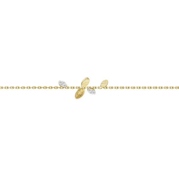 Luisa Rosas Armband Gold mit Diamanten BE Armkette LRBE181