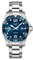 Longines HydroConquest 43mm blau Keramik Automatik Herren Uhr L3.782.4.96.6 zum günstigen Preis online kaufen | UHREN01