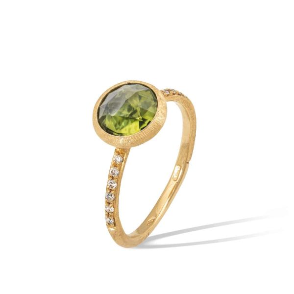 Marco Bicego Ring Jaipur Color Gold mit Peridot & Diamanten AB632-B PR01